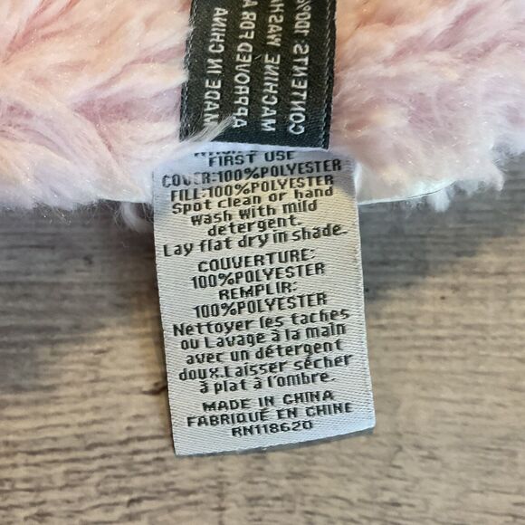 Manhattan Kids Pink Bunny Rabbit Lovey Soft Plush Baby Security Blanket - Picture 12 of 12